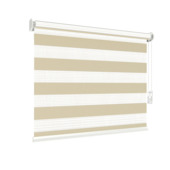 GAMMA duo rolgordijn gewoon raam 4025 beige lichtdoorlatend op maat