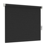 Store enrouleur GAMMA fenêtre oscillo-battante en bois 1067 noir translucide sur mesure