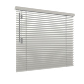 GAMMA houten jaloezie draaikiepraam hout 6012 licht grijs 25mm op maat