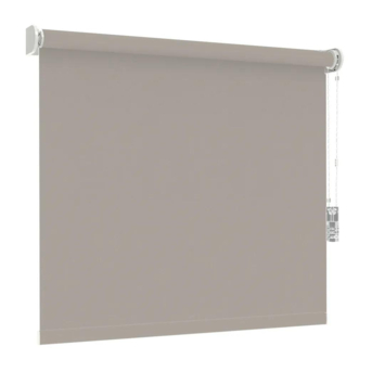 Store enrouleur GAMMA fenêtre fixe 1167 brun occultant sur mesure