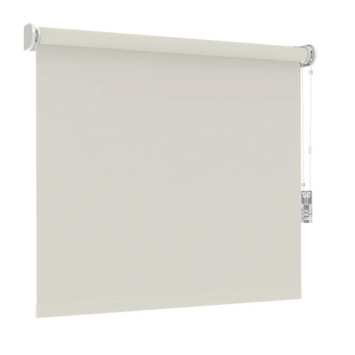 Store enrouleur GAMMA fenêtre fixe 1050 gris clair translucide sur mesure