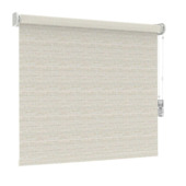 Store enrouleur GAMMA fenêtre fixe 1061 beige translucide sur mesure