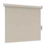 Store enrouleur GAMMA fenêtre fixe 1180 beige occultant sur mesure