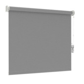 Store enrouleur GAMMA fenêtre oscillo-battante en bois 1066 gris translucide sur mesure