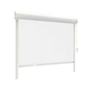 Store enrouleur GAMMA fenêtre oscillo-battante en PVC ou aluminium 1063 blanc translucide sur mesure