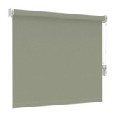 Store enrouleur GAMMA fenêtre oscillo-battante en bois 1170 vert occultant sur mesure