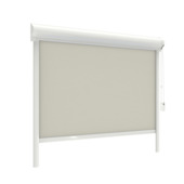 Store enrouleur GAMMA fenêtre oscillo-battante en PVC ou aluminium 1051 taupe clair translucide sur mesure