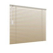 GAMMA aluminium jaloezie gewoon raam 5137 oker 25 mm op maat