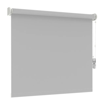 GAMMA rolgordijn draaikiepraam hout 1166 grijs verduisterend op maat