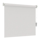 Store enrouleur GAMMA fenêtre oscillo-battante en bois 1053 gris clair translucide sur mesure