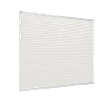 Store plissé double GAMMA fenêtre fixe 8242 beige translucide sur mesure