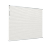 Store plissé double GAMMA fenêtre fixe 8242 beige translucide sur mesure