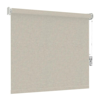 Store enrouleur GAMMA fenêtre fixe 1184 beige clair occultant sur mesure