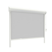 Store enrouleur GAMMA fenêtre oscillo-battante en PVC ou aluminium 1064 blanc translucide sur mesure