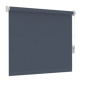 Store enrouleur GAMMA fenêtre oscillo-battante en bois 1173 bleu foncé occultant sur mesure