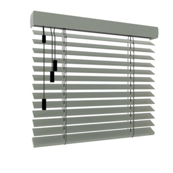 GAMMA houten jaloezie gewoon raam 6136 groen 50mm op maat