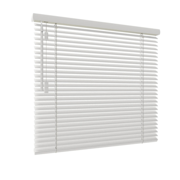 GAMMA houten jaloezie vast raam 6006 crème 25 mm