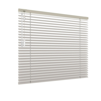 GAMMA aluminium jaloezie draaikiepraam kunststof of aluminium 5129 licht taupe 25mm op maat