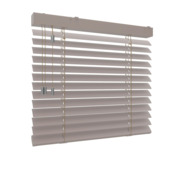 GAMMA aluminium jaloezie gewoon raam 5234 donker taupe 50mm op maat