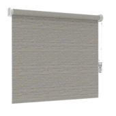 GAMMA rolgordijn draaikiepraam hout 1182 bruin verduisterend op maat