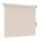 Store enrouleur GAMMA fenêtre fixe 1087 ivoire translucide sur mesure