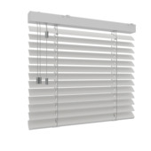 GAMMA aluminium jaloezie gewoon raam 5232 licht grijs mat 50mm op maat