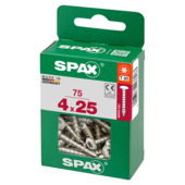 Spax schroef bolkop wirox 4x25 mm 75 stuks