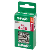 Spax schroef bolkop wirox 4,5x16 mm 20 stuks