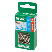 Vis inox A2 T-Star Spax 3,5x20 mm 25 pièces