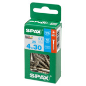 Vis inox A2 T-Star Spax 4x30 mm 25 pièces