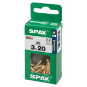 Spax schroef pozi yellox 3x20 mm 25 stuks