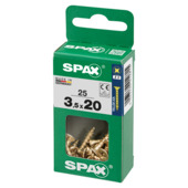 Spax schroef pozi yellox 3,5x20 mm 25 stuks