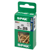 Spax schroef pozi yellox 3,5x25 mm 25 stuks