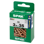Spax schroef pozi yellox 3,5x35 mm 50 stuks
