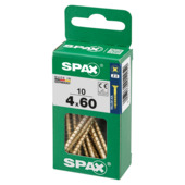 Spax schroef pozi geel 4x60 mm 10 stuks