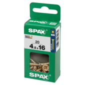 Spax schroef pozi yellox 4,5x16 mm 20 stuks