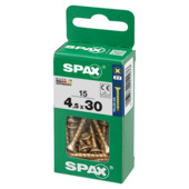 Spax schroef pozi geel 4,5x30 mm 15 stuks