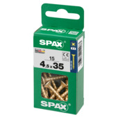 Spax schroef pozi geel 4,5x35 mm 15 stuks