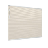 GAMMA dubbel plisségordijn gewoon raam 8217 beige verduisterend op maat