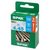 Vis inox A2 T-Star Spax 4x45 mm 25 pièces