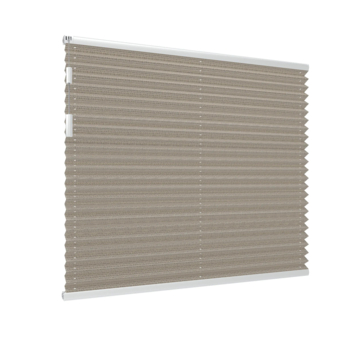 GAMMA enkel plisségordijn gewoon raam 7226 grijs groen lichtdoorlatend op maat