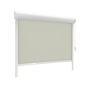 GAMMA rolgordijn draaikiepraam kunststof of aluminium 1073 beige verduisterend op maat