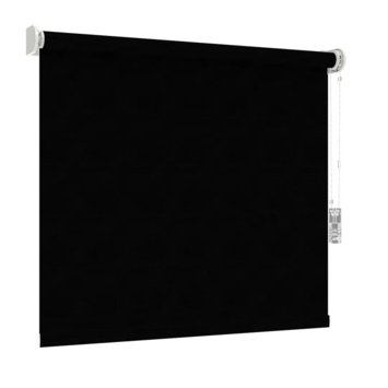 GAMMA rolgordijn deels verduisterend vast raam 1007 zwart