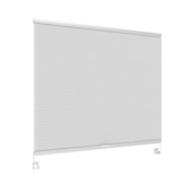 GAMMA double store plissé fenêtre oscillo-battante pvc ou alu 8101 blanc polaire