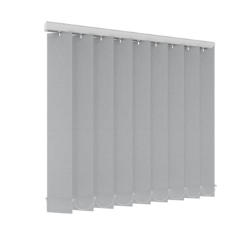 GAMMA stoffen lamellen lichtdoorlatend vast raam 3019 grijs