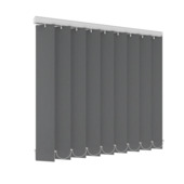 GAMMA stoffen lamellen lichtdoorlatend vast raam 3007 donkergrijs