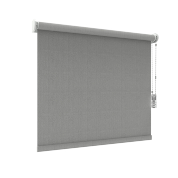 GAMMA rolgordijn verduisterend draaikiepraam hout 1142 geblokt