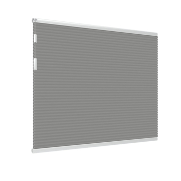 GAMMA dubbel plisségordijn verduisterend vast raam 8203 beige