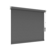 GAMMA rolgordijn verduisterend draaikiepraam hout 1127 antraciet