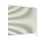 GAMMA store plissé simple fenêtre oscillo-battante bois 7134 beige